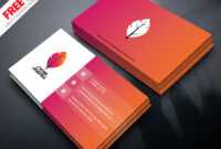 Professional Business Card Psd Free Download within Visiting Card Templates Psd Free Download