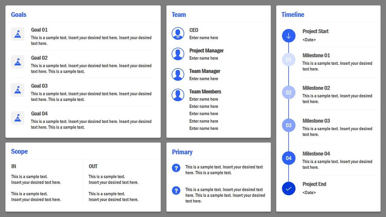 Project Charter Powerpoint Template Intended For Team Charter Template Powerpoint