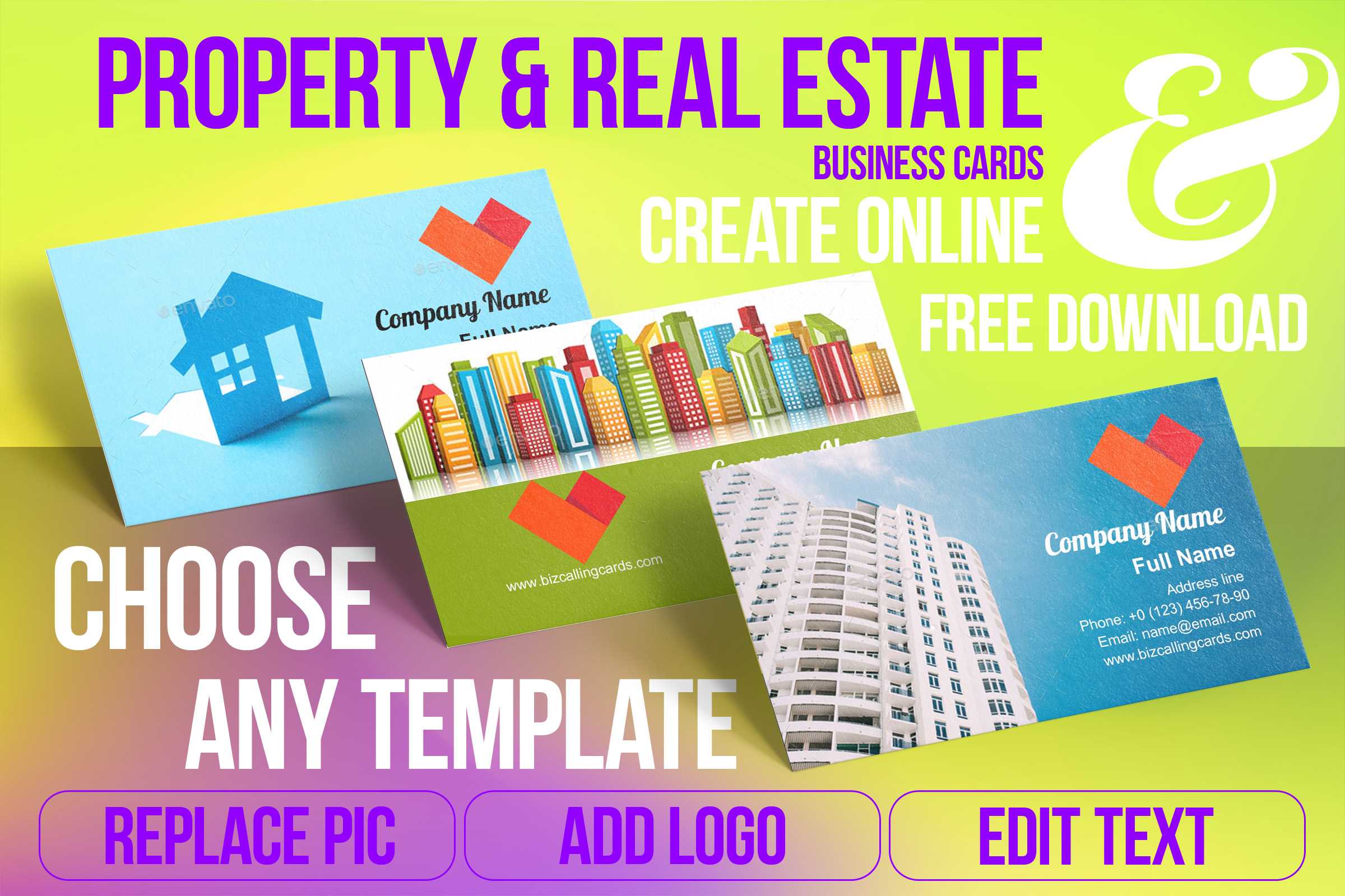 Real Estate Business Card Samples For Create Custom Design Throughout Real Estate Business Cards Templates Free