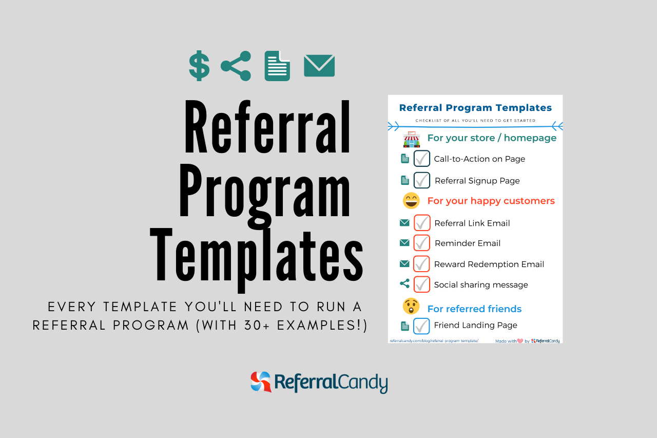 Real Life Referral Program Templates That You Can Steal In Referral Card Template