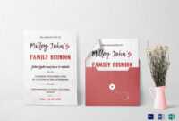 Reunion Invitation Card Design - Yeppe inside Reunion Invitation Card Templates