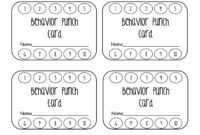 Reward Punch Card Template - Calep.midnightpig.co in Free Printable Punch Card Template