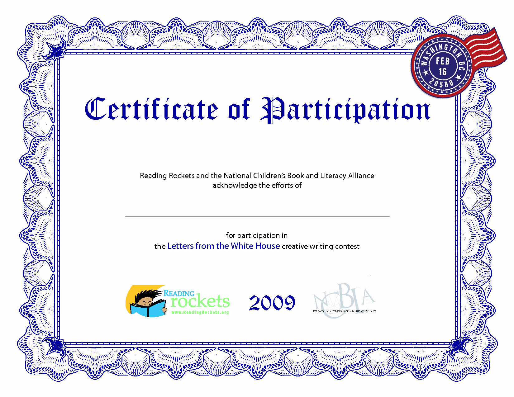 Sample Certificate Of Participation Template – Calep For Certificate Of Participation Template Pdf