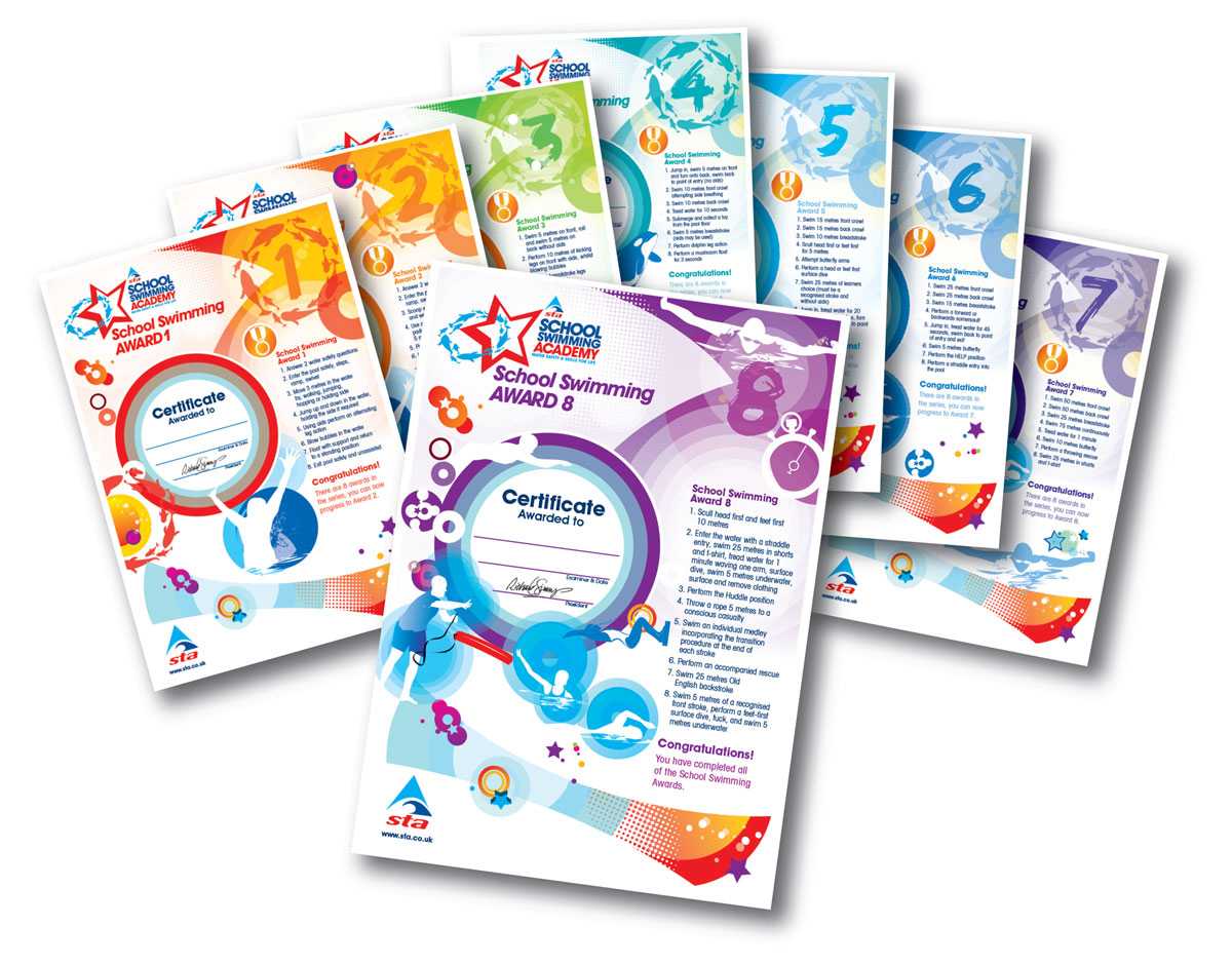 School Swimming Academy – Sta.co.uk Inside Swimming Certificate Templates Free
