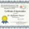 Seal Appreciation Certificate Printable Inside International Conference Certificate Templates