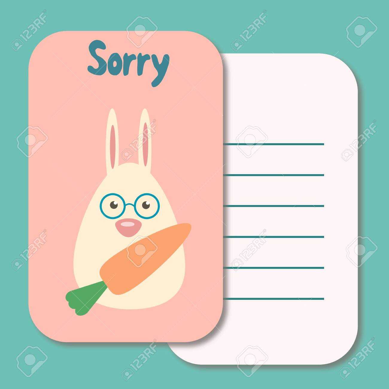 Sorry Card Template - Calep.midnightpig.co In Sorry Card Template