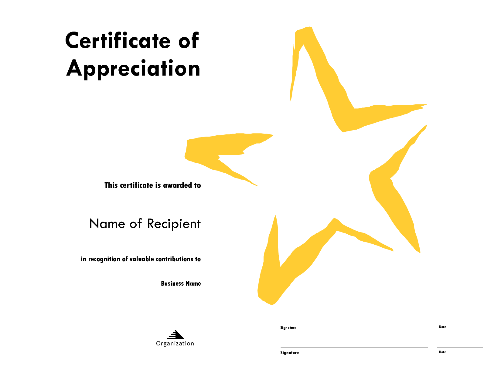Star Certificate Templates – Calep.midnightpig.co Pertaining To Star Performer Certificate Templates