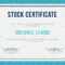 Stock Certificate Template With Regard To Stock Certificate Template Word