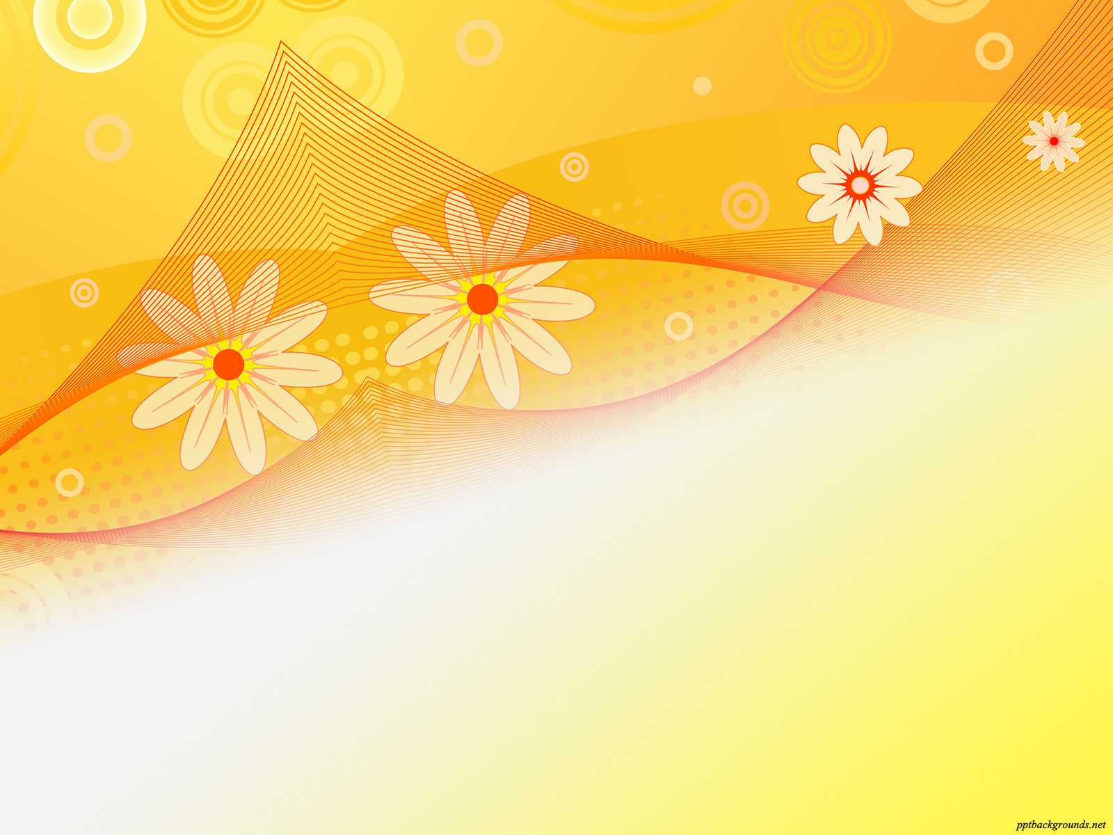 Sunflower Abstract Beauty Backgrounds For Powerpoint Pertaining To Pretty Powerpoint Templates