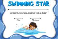 Swimming Certificates Template - Calep.midnightpig.co throughout Free Swimming Certificate Templates