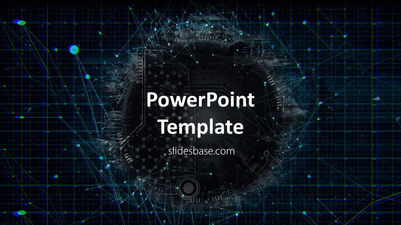 Technology Powerpoint Template – Falep.midnightpig.co Within Powerpoint Templates For Technology Presentations