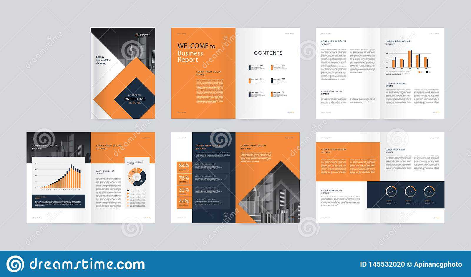 Template Layout Design With Cover Page For Company Profile Within Fancy Brochure Templates