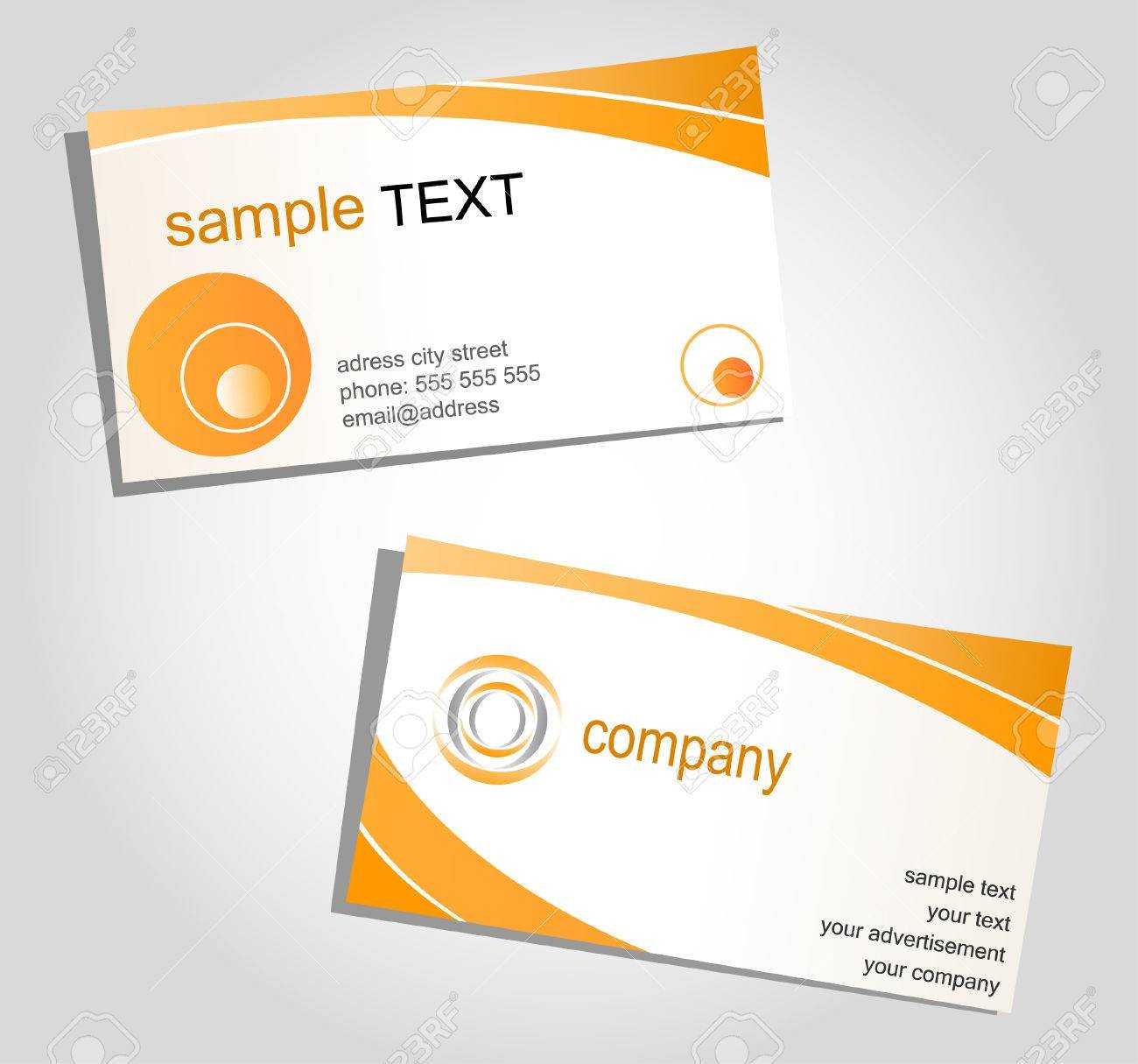 Templates For Visiting Cards ] – 100 Free Business Cards Psd Intended For Advocare Business Card Template