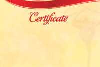 The Certificate Template «Rhythmic Gymnastics» - Dimaker within Gymnastics Certificate Template
