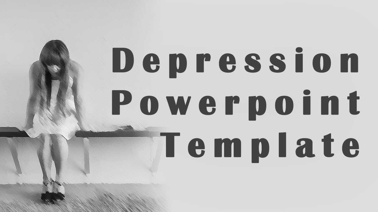 The Great Depression Powerpoint Template – Youtube Within Depression Powerpoint Template