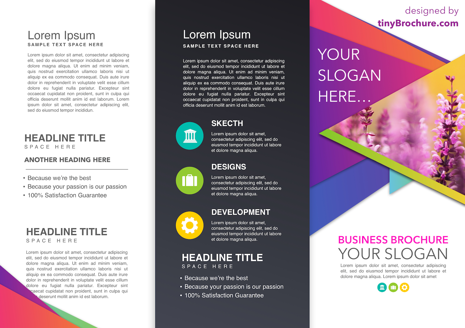 Three Fold Brochure Template Google Docs Within Google Drive Brochure Templates