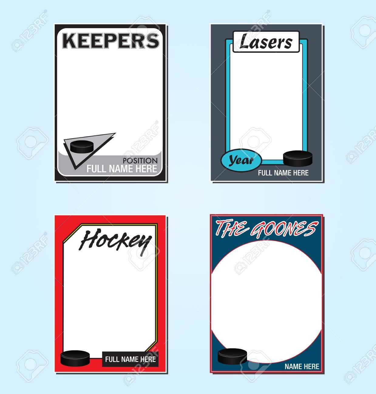 Trading Cards Clipart Inside Free Sports Card Template