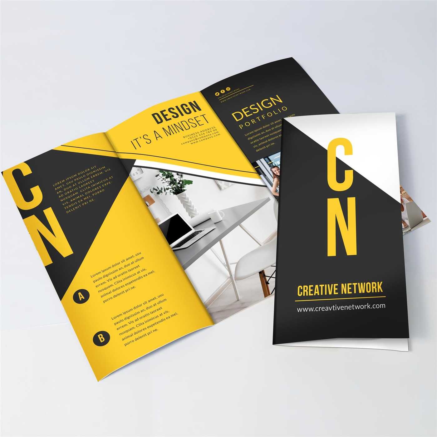 Tri Fold Brochure Printing – Free Print Templates And Design Pertaining To Three Fold Card Template