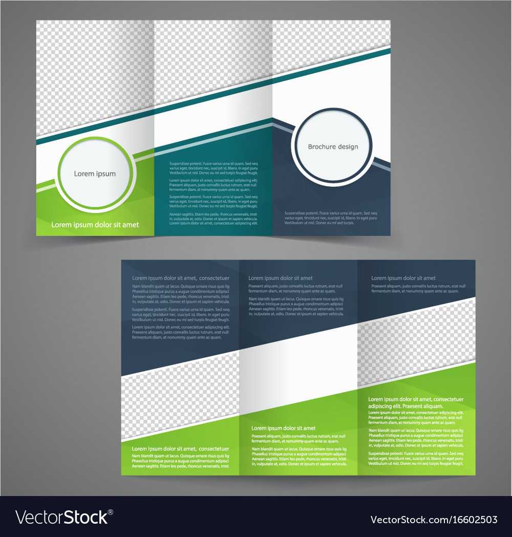 Tri Fold Business Brochure Template Two Sided Throughout Double Sided Tri Fold Brochure Template