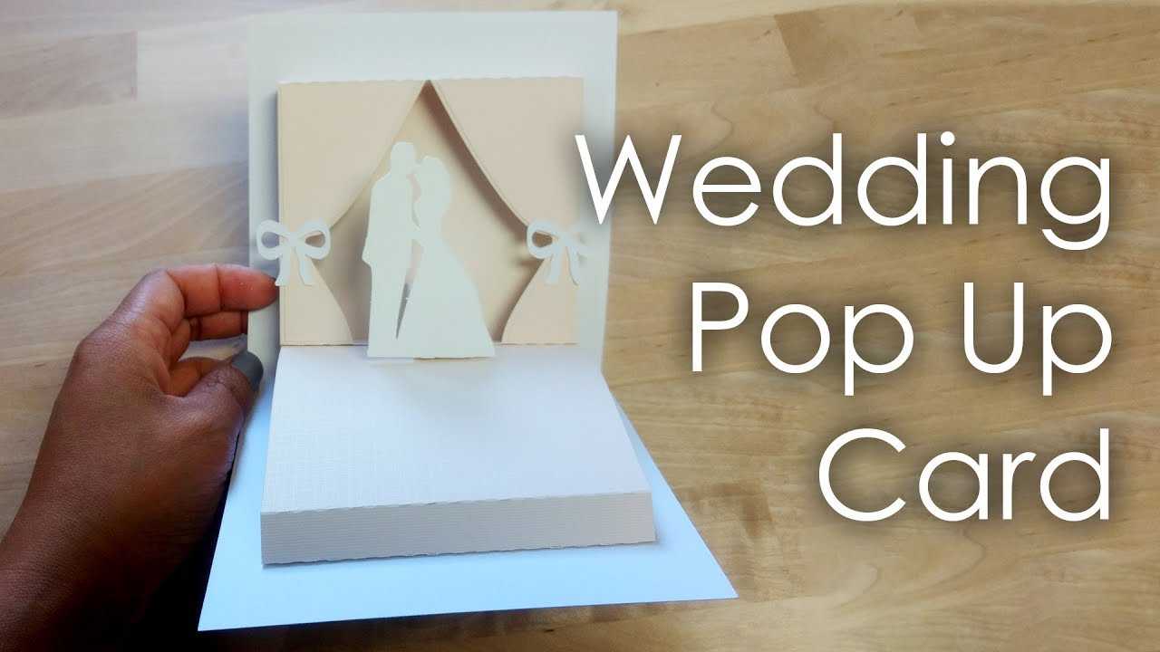 [Tutorial + Template] Diy Wedding Project Pop Up Card For Pop Up Wedding Card Template Free