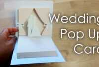 [Tutorial + Template] Diy Wedding Project Pop Up Card pertaining to Diy Pop Up Cards Templates
