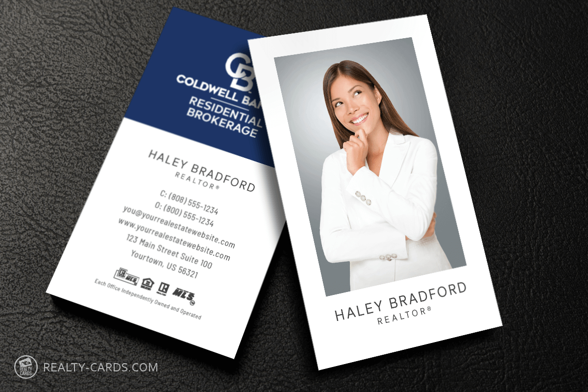 Unique Coldwell Banker Business Card Template With Coldwell Banker Business Card Template