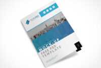 Us Letter Size Bi-Fold Brochure Cover Psd Mockup - Psd Mockups in Letter Size Brochure Template