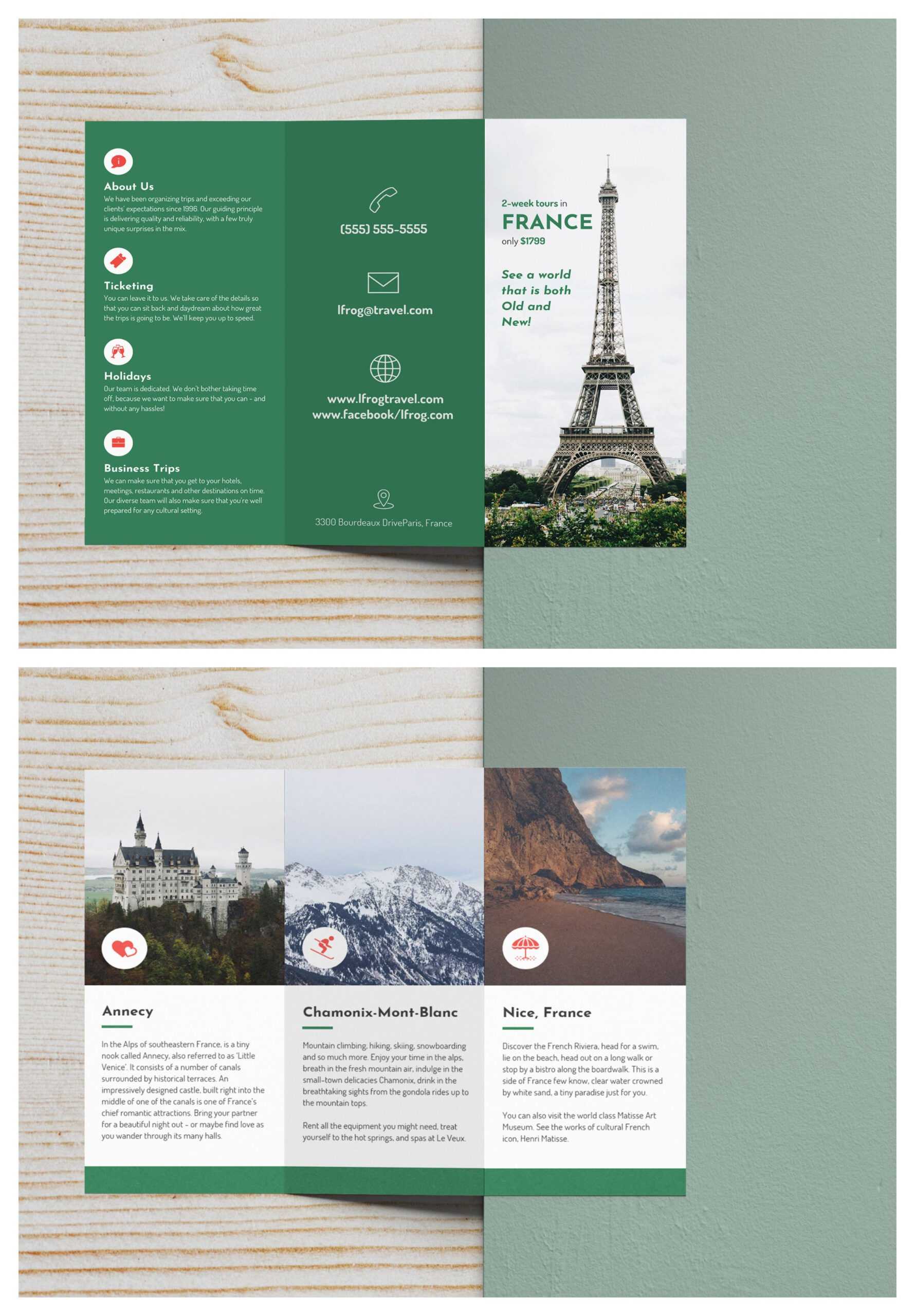 Vacation Brochure Examples – Dalep.midnightpig.co In Island Brochure Template