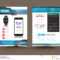 Vector Brochure Template Design For Technology Product throughout Product Brochure Template Free