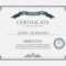 Vector Certificate Template. Intended For Commemorative Certificate Template