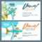 Vector Gift Travel Voucher Template. Top View Hand Drawn Flying.. In Free Travel Gift Certificate Template