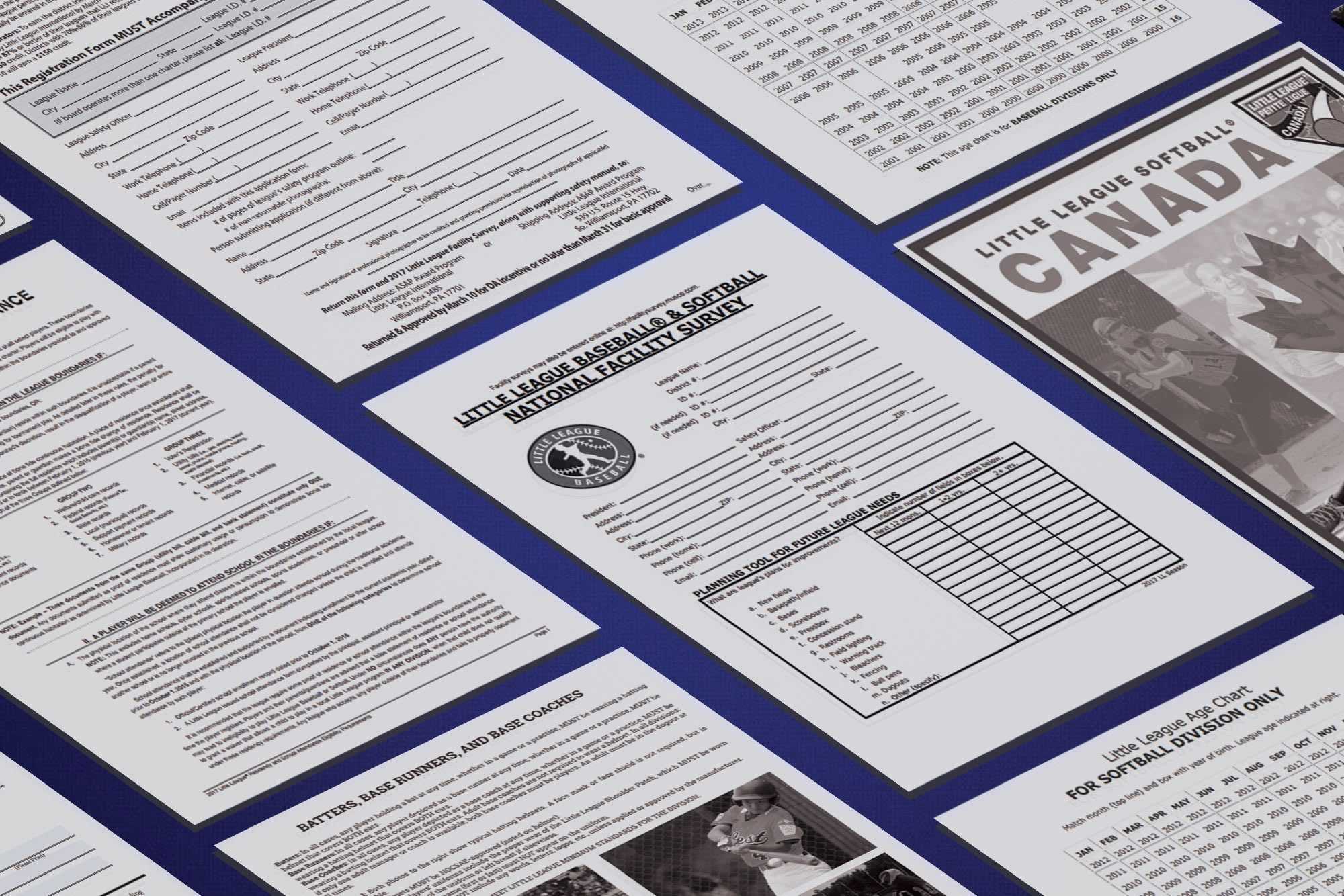 Volunteer Application – Little League Within Softball Award Certificate Template
