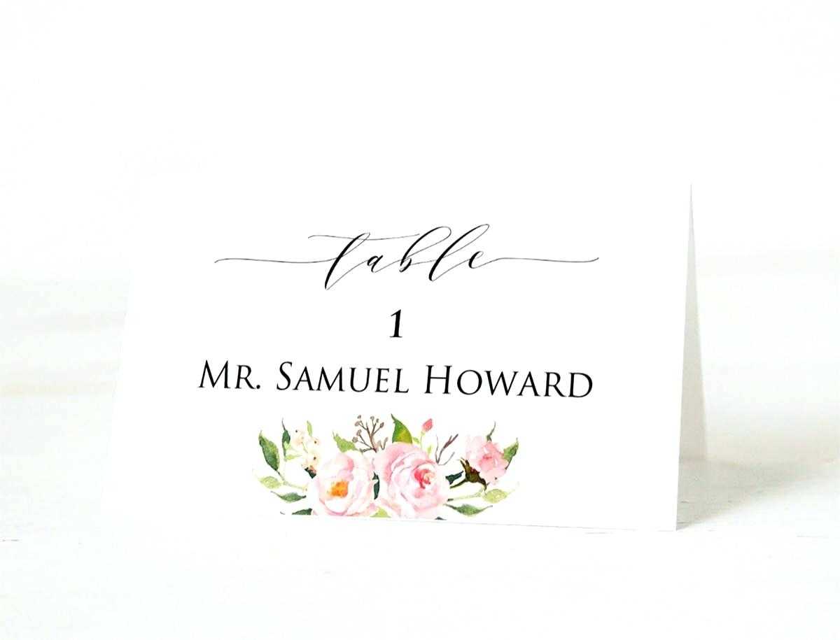 Wedding Place Setting Template – Vmarques With Place Card Setting Template