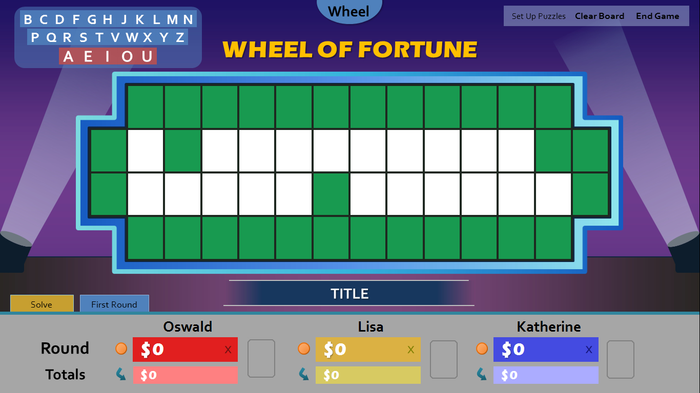 Wheel Of Fortune For Powerpoint – Gamestim Throughout Wheel Of Fortune Powerpoint Game Show Templates