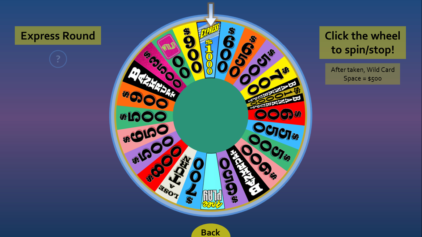 Wheel Of Fortune For Powerpoint Version 3.0 Has Arrived Throughout Wheel Of Fortune Powerpoint Template