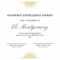 White & Gold Elegant Academic Award Certificate – Templates With Academic Award Certificate Template