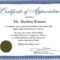 Work Anniversary Certificate Templates – Falep.midnightpig.co With Regard To Employee Anniversary Certificate Template