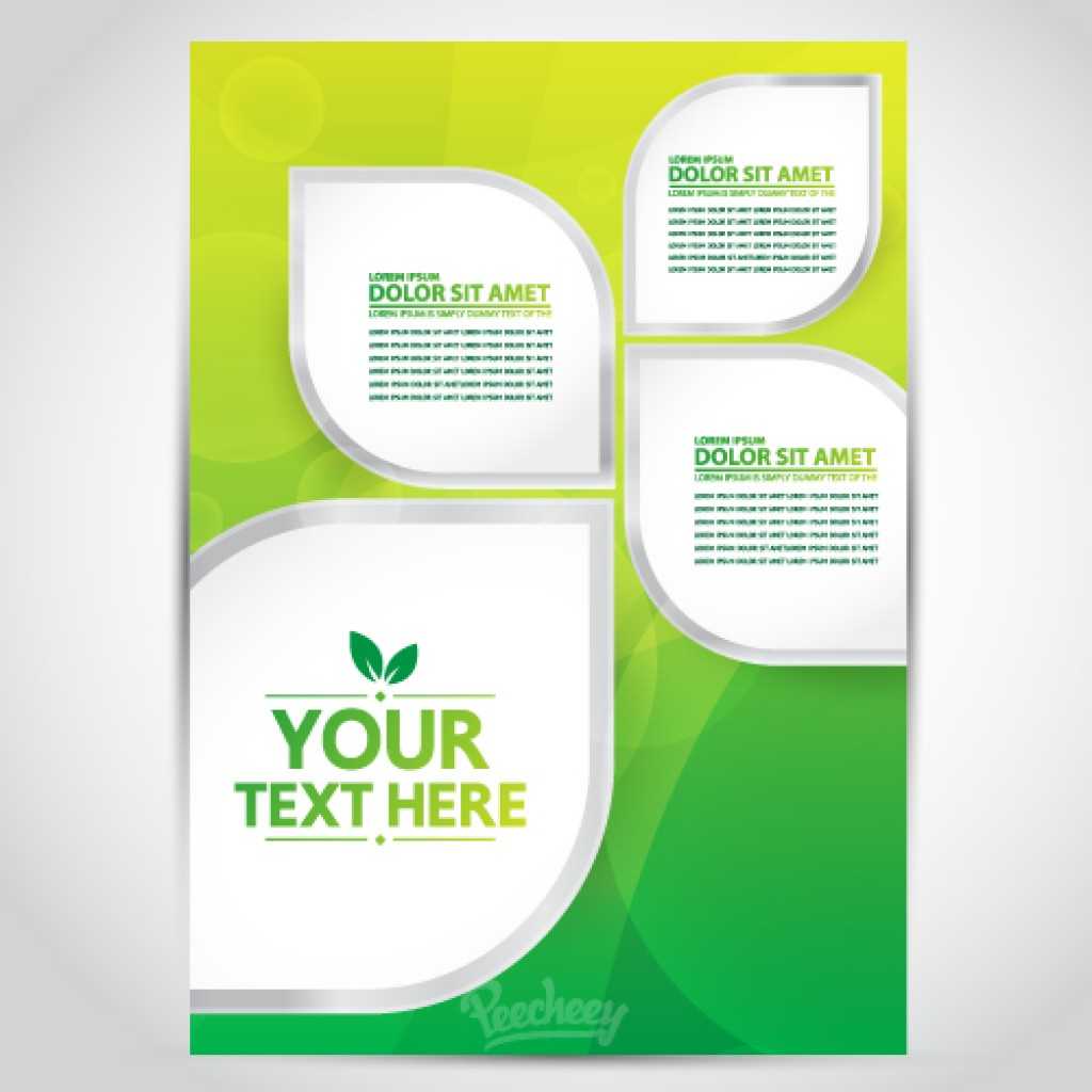 Yellow Brochure Ai File | Free Graphics | Uihere Throughout Ai Brochure Templates Free Download